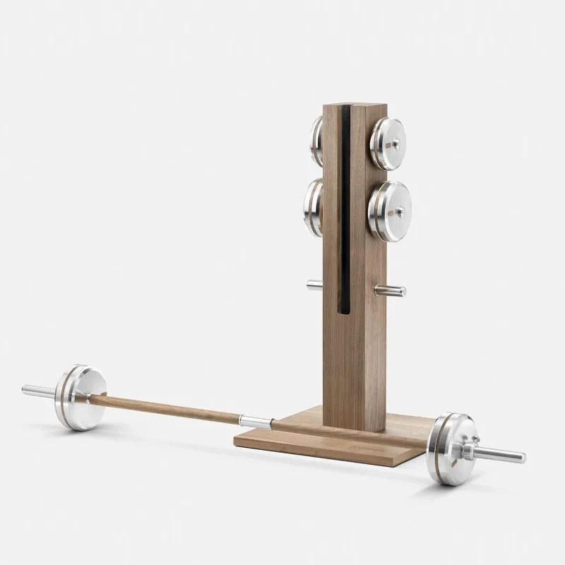 Barbell Black Walnut Fitness Equipment Weightlifting Bench Press