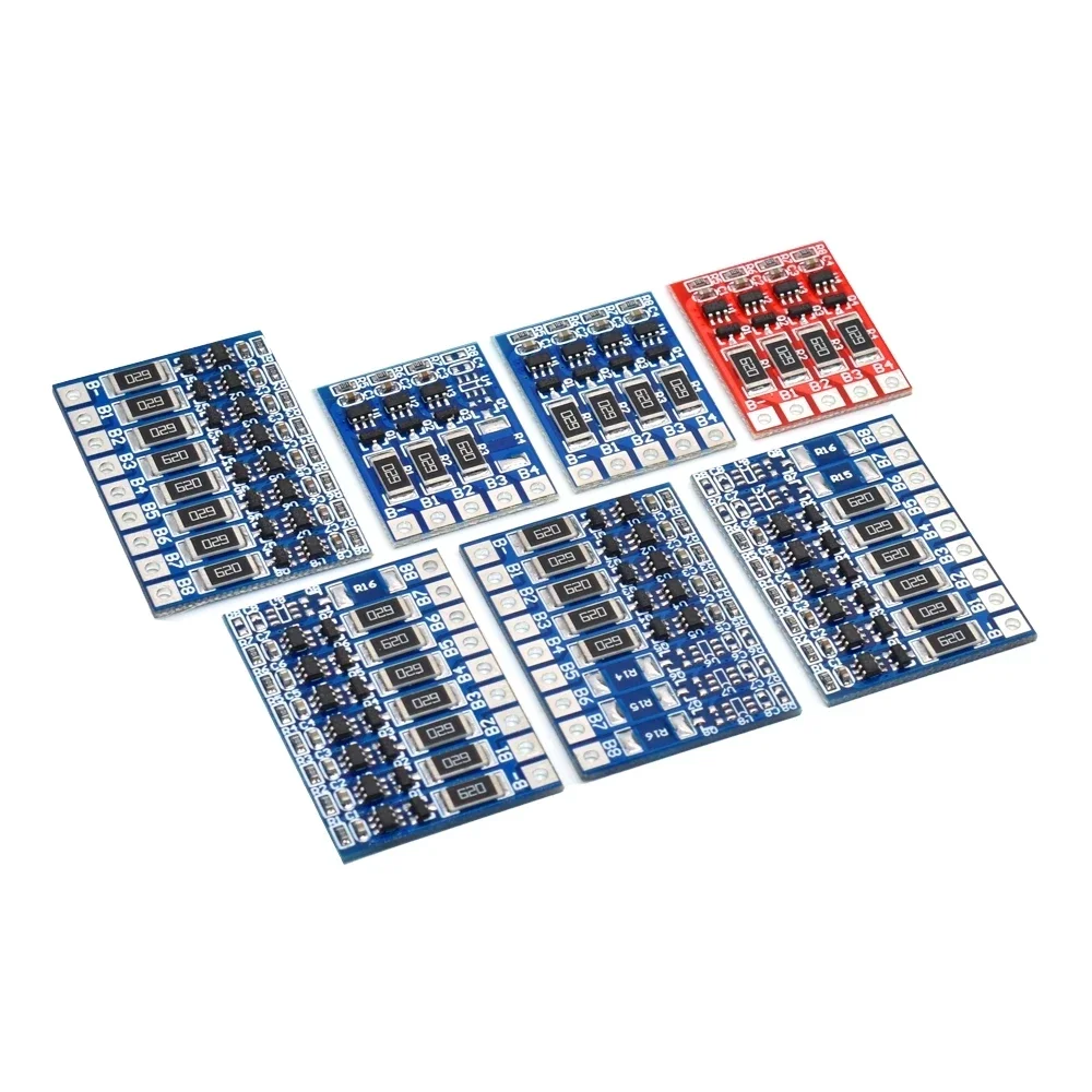 

3S 4S 5S 21V 4.2V Balance Function Protection Board 68mA 5S Li-ion Lipo Battery Lithium 18650 Batteries Balanced 6S 7S 8S