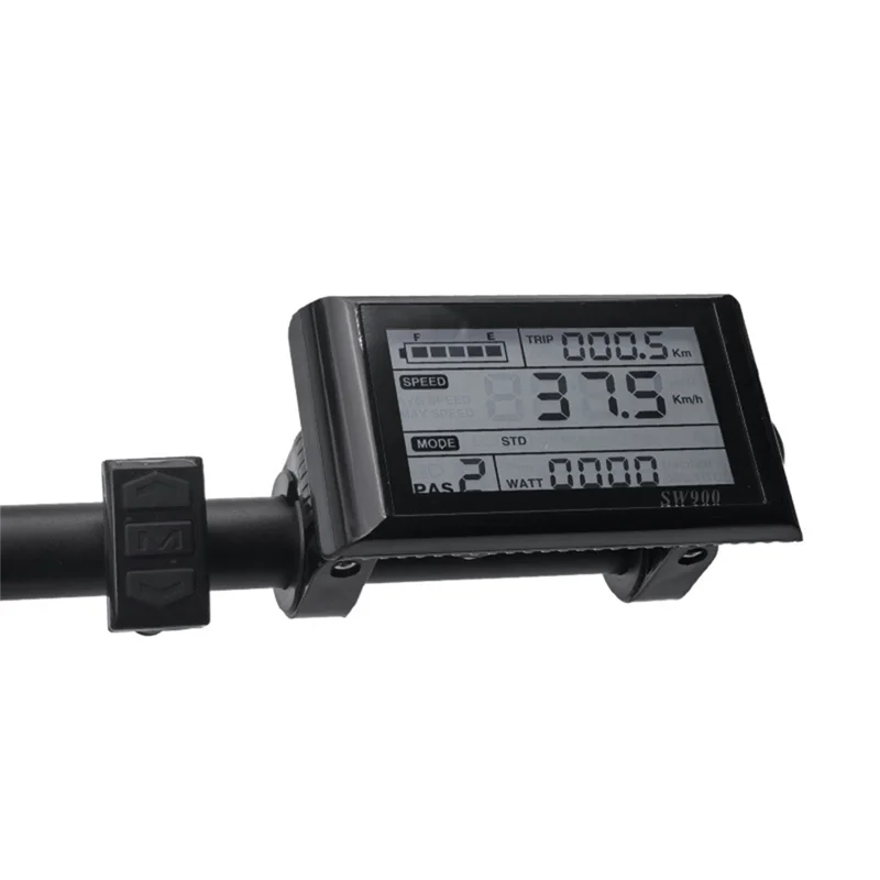 

A29Z-24V-60V SW900 6-контактный дисплей, водонепроницаемый разъем, модификация, электрический велосипед, ЖК-дисплей, измеритель для электрического скутера