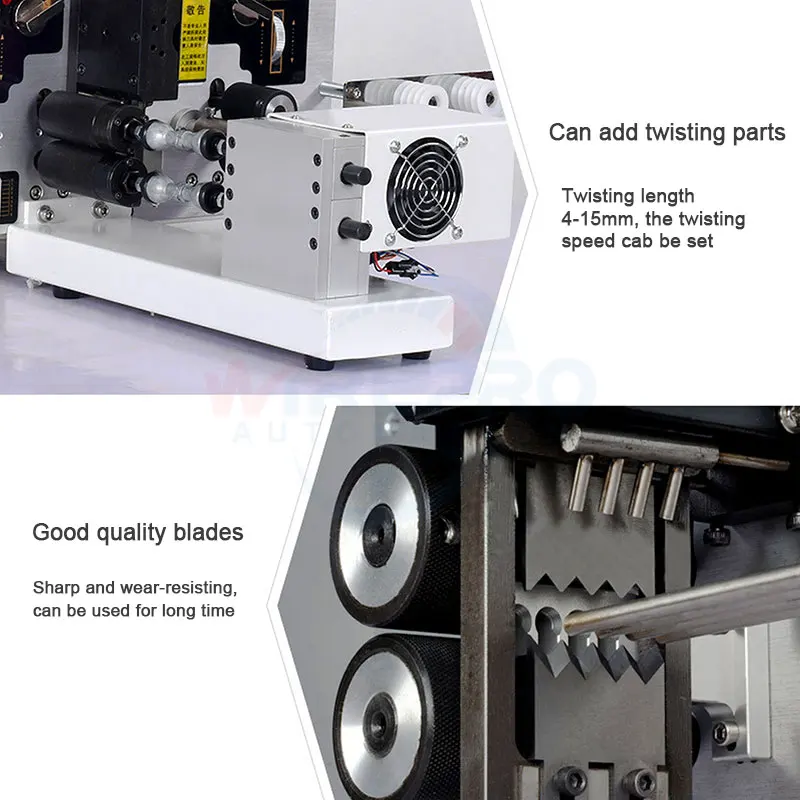 SU-A44 Wires Stripping Machine  wIth Wire Harness Cutter Stripper Copper Cable Wire Tool