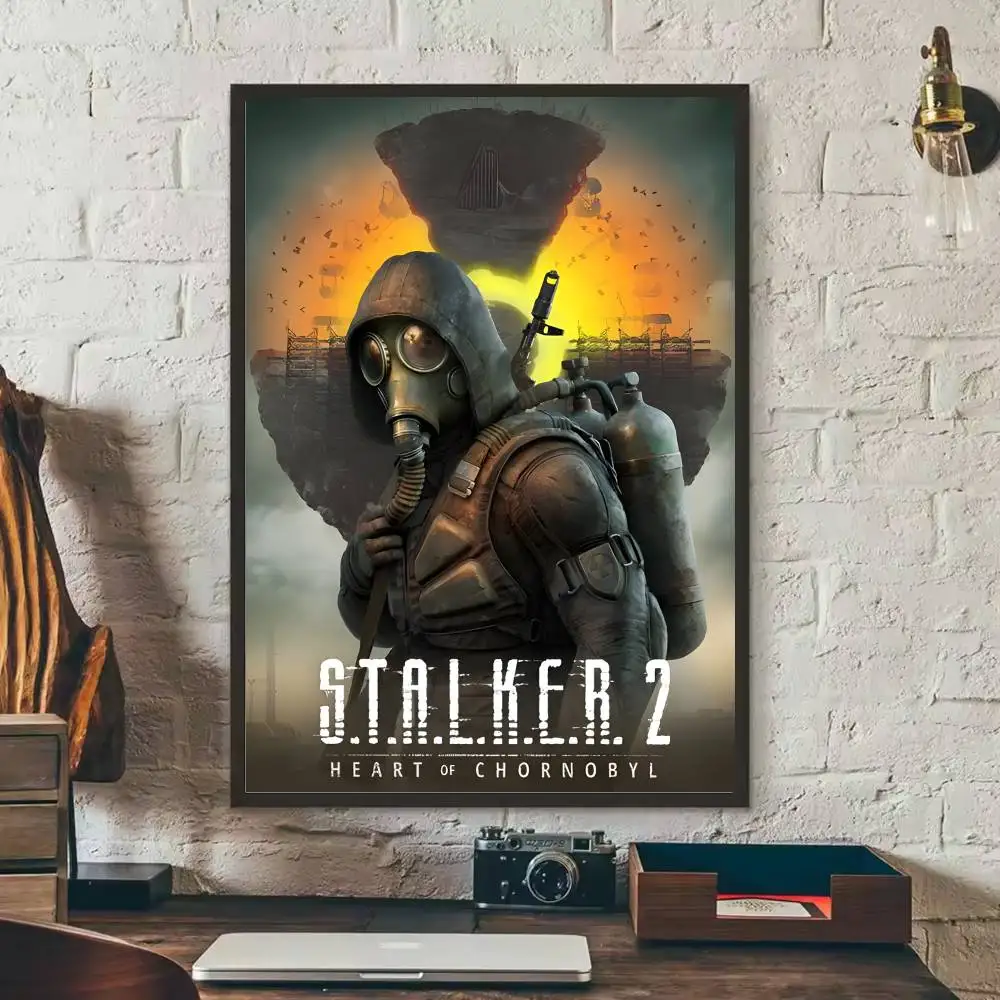 ملصق STALKER 2 Heart of C-Chornoby عالي الدقة لديكور المنزل، جدار لاصق مقاوم للماء، غرفة المعيشة المنزلية، ديكور جمالي #5