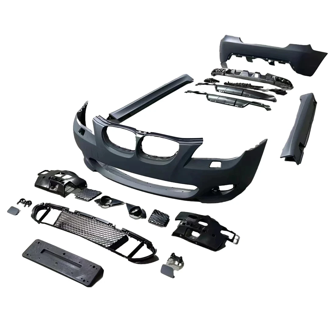 E60 M-Tech Body Kit Front Bumper Rear  Side Skirt For BMW 5 Series 