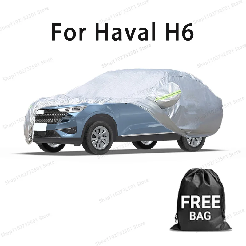 

Car cover For Haval H6 Full cover Waterproof sun protection cover Scratch resistant cars accessories