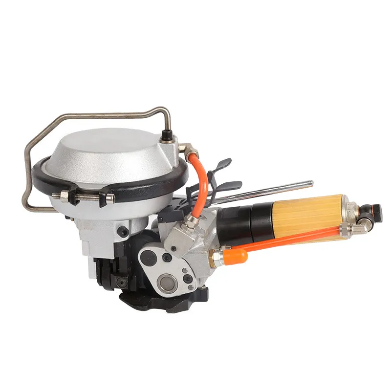 KZ16/19mm pneumatic steel belt packing A480 integrated automatic portable iron sheet binding machine