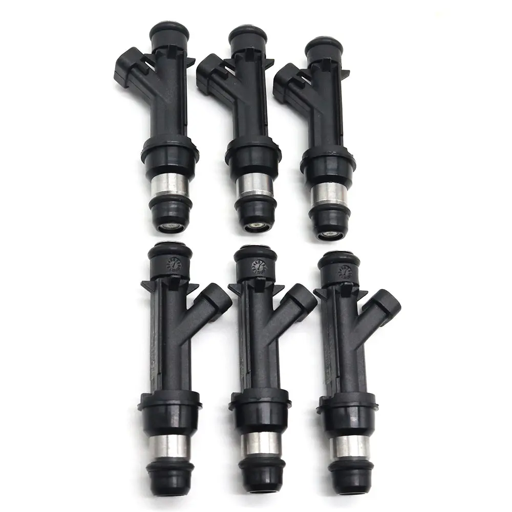6PCS Fuel Injectors For GMC Envoy 4.2L 2002-2004 4.2L For Chevrolet Trailblazer 4.2L 2002-2004 25313185 832-11178 12569573