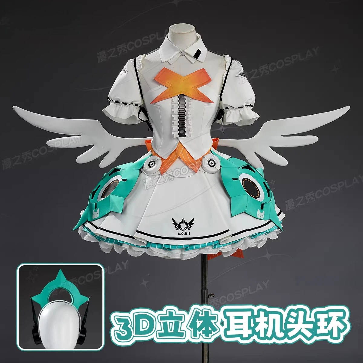 

Zenless Zone Zero Aria Cosplay Costume Anime Party Role Play Halloween Outfits for Woman Hcos
