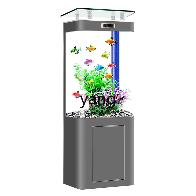 XYY bottom filter fish tank new living room small household integrated molding smart aquarium