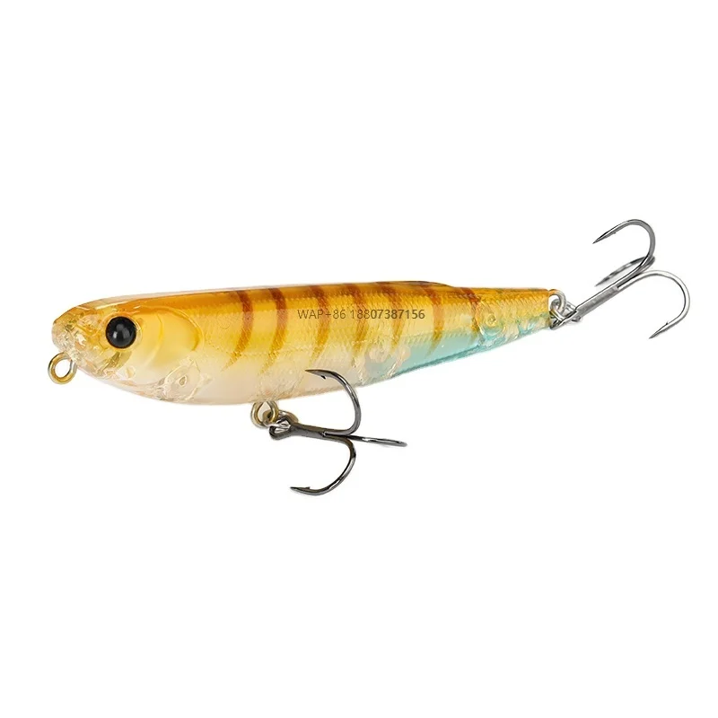 

Fishing Lure 70mm 8.4g Artificial Pencil Floating for Bass Pike Plug Colors are randomly selected and cannot be chosen
