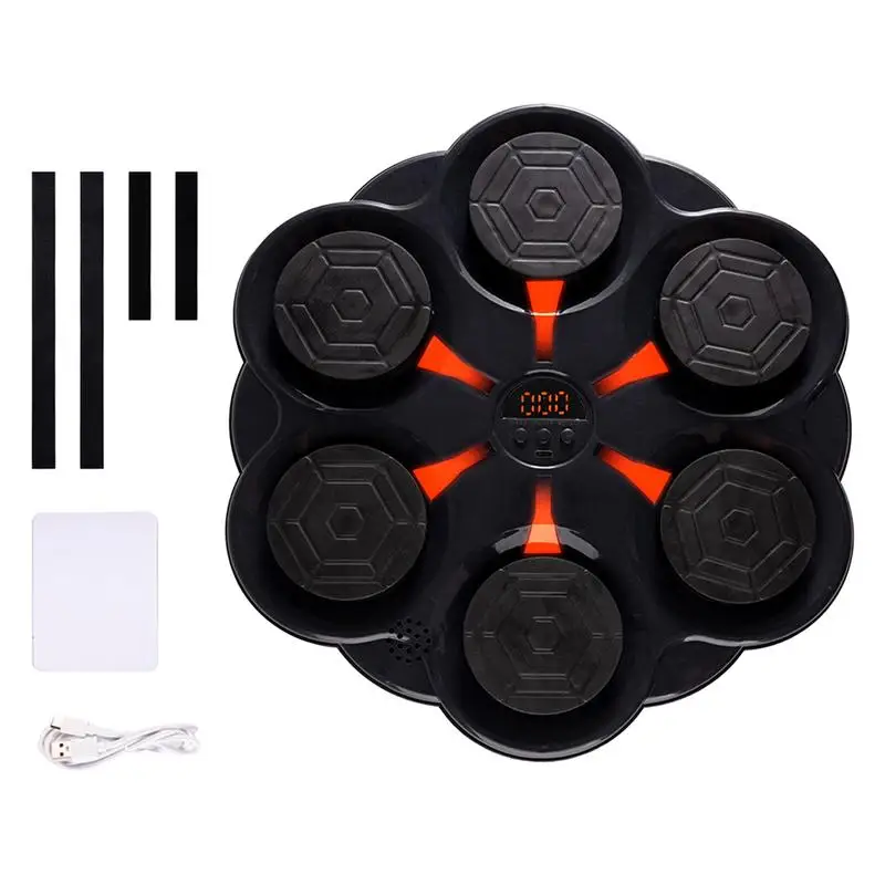 Punching Music Boxing Machine Boxing Wall Mount Machine Interactive Punching Trainer For Adults Kids Boxing Equipment For Home