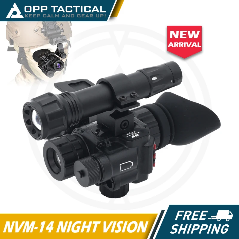 

Tactical NVM-14 1-8x High-Definition Digital Night Vision Scope Monocular Infrared Hunting Accessories