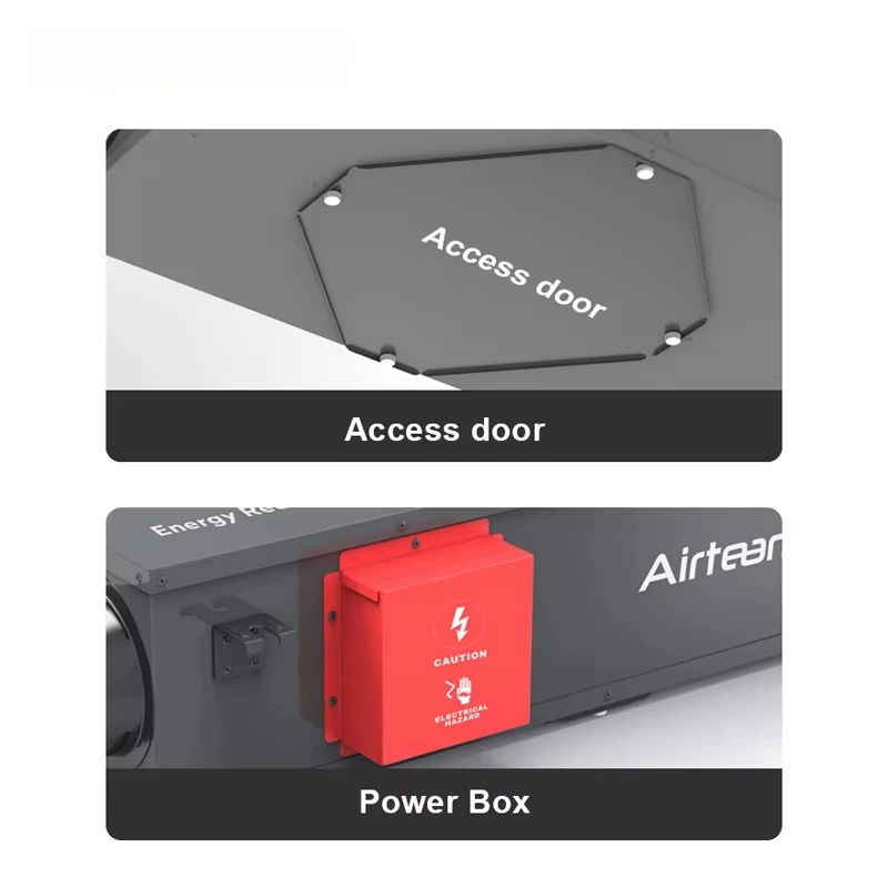 

OEM ODM Customized Color Double Energy Reovery Ventilation System