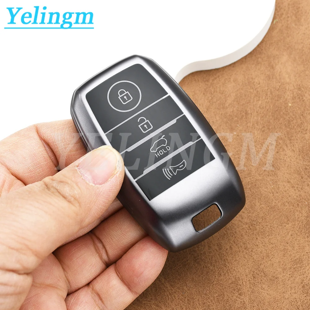 4-Tasten-Autofernbedienungs-Smart-Key-Hülle aus TPU für KIA Rio Rio5 Sportage Ceed Cerato K3 KX3 K4 K5 Sorento Optima Picanto