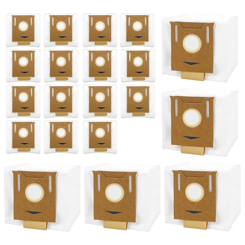 أكياس غبار بديلة لـ Ecovacs Deebot ، Deebot T8 ، T8 Plus ، T8 AIVI ، N8 Pro Plus ، N8 Pro ، T9 AIVI ، T9 Pro Vacuum ، 20 عبوة