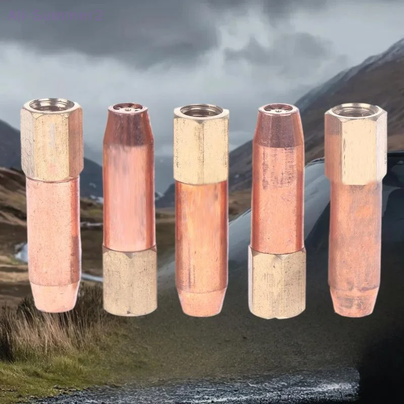 {MX} YH01-2 Gas Brazing Torch Nozzle 1# 2# 3# 4# 5# Pure Copper Torch Tip Propane Acetylene Oxygen Welding Accessories