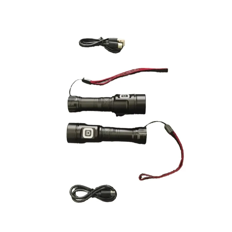 Ultra-light and easy-to-operate explosion-proof flashlight with rechargeable lithium battery for use in fire helmets or outdoors