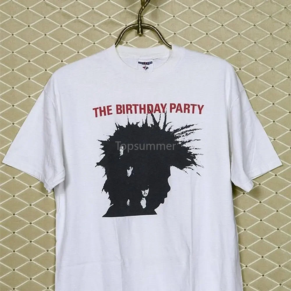 Party Nick Cave T Shirt Vintage Rare Bad Seeds Goth Punk Velvet Underground Lydia Lunch Pere Ubu Gun Club