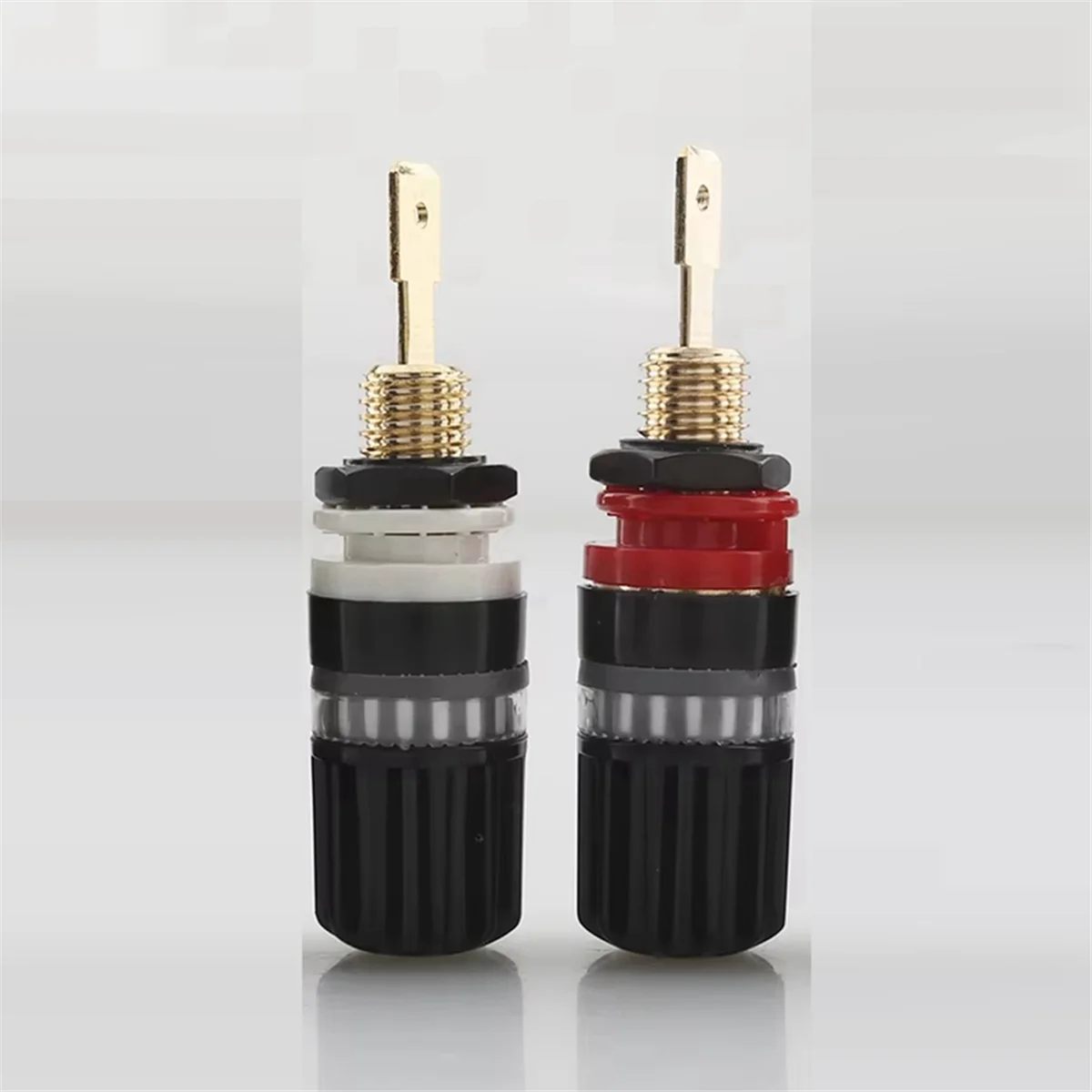 

ABNJ Высококачественные клеммы для динамиков Аудиофильский усилитель Разъем для динамика Разъем типа «банан» Звуковой аудиоразъем Адаптер