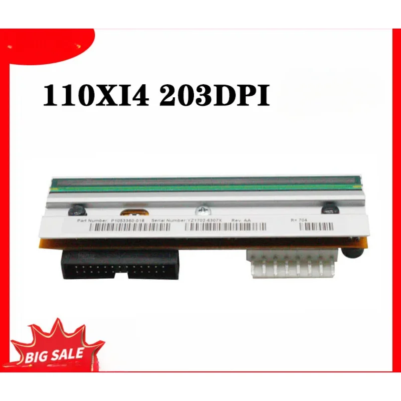 

Подходит для печатающей головки Zebra Zebra 110xi4, 203 точки на дюйм, P 1004230, новая термопринтер для этикеток