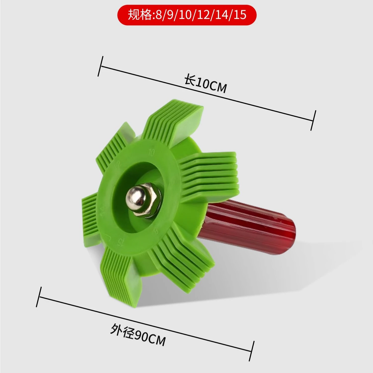 CT-351 Industrial Grade Air Conditioning Fin Comb OEM/ODM Customized Cleaning Brush For Radiator Condenser Fins