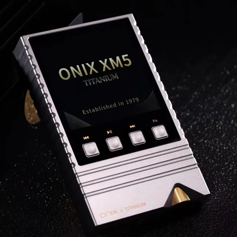 2026 ONIX XM5 TI Titanium Edition Lossless HiFi Music Player MP3 Portable Bluetooth Walkman System
