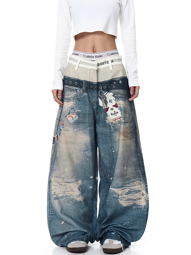 

Брюки Scimitar женские утепленные винтажные весенние бамбуковые хлопковые большие брюки-карго Highstreet на открытом воздухе с широкими ногами минимализм OL