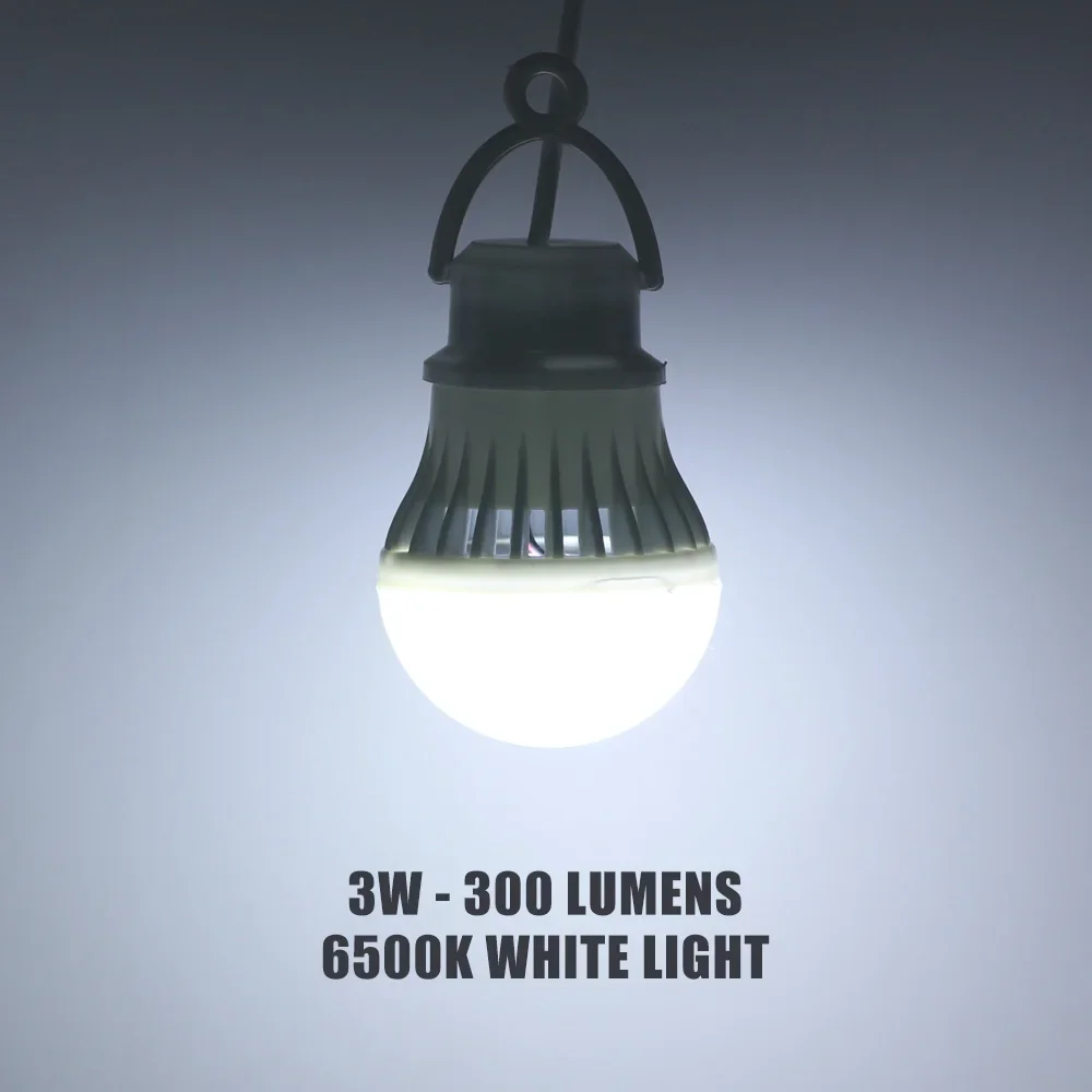 3W 5W 7W USB LED Bulb 5V Portable LED Lamp Night Light Outdoor Camping Lamp Reading Light Bulb Energy Saving Emergency Lamp image 3