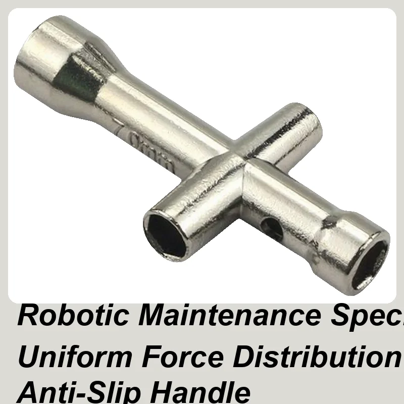 

Cross Socket Wrench Nut Maintenance Spanner Compact Cross Socket Wrench For Electrician Home Repair Robotic Maintenance
