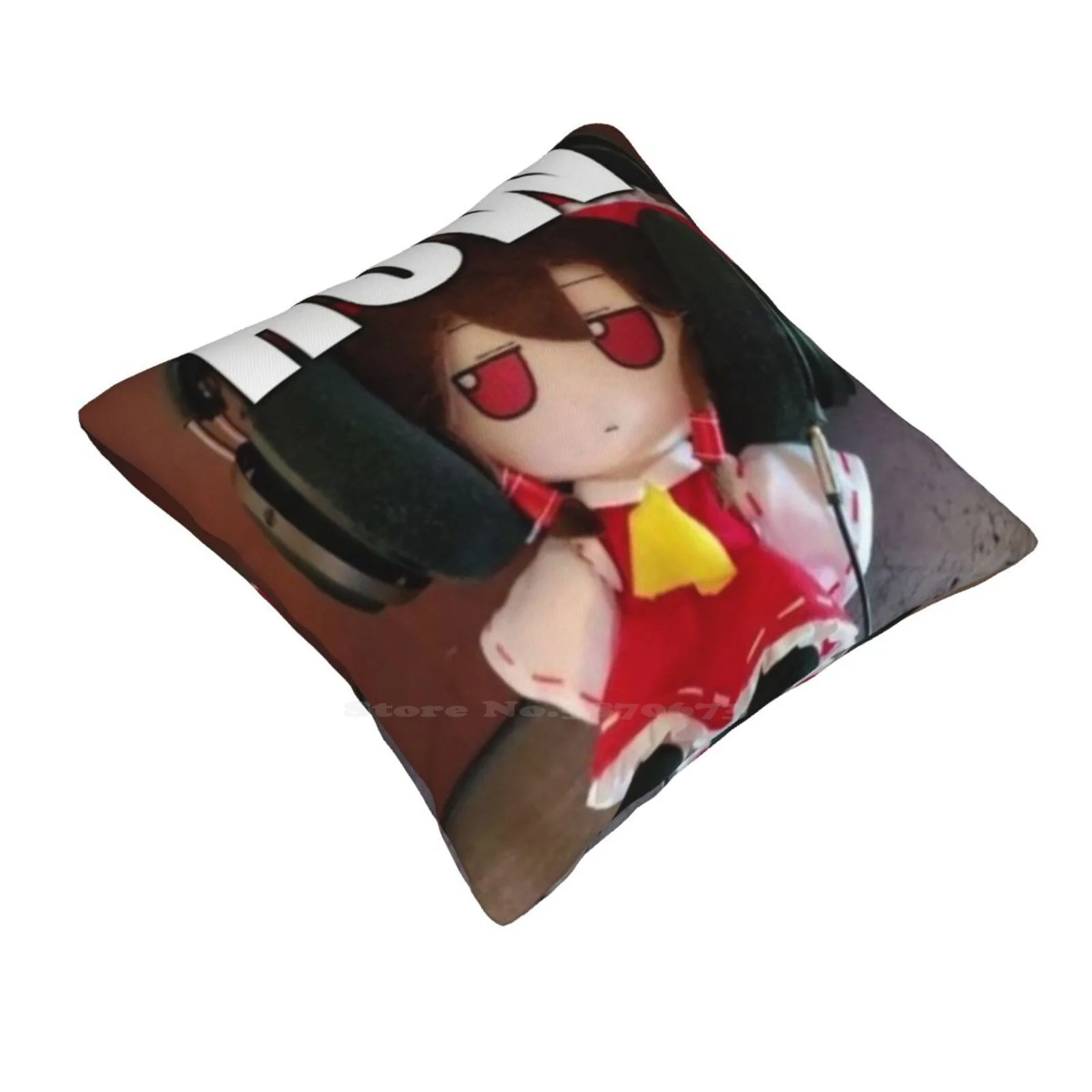 Reimu Fumo Touhou Fashion Sofa Throw Pillow Cover Pillowcase Reimu Fumo Touhou Fumo Fumos Touhou Project Tohou Reimu Touhou