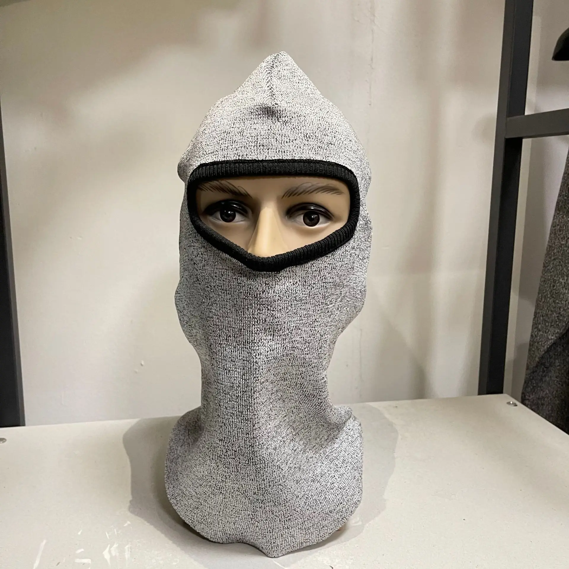 EN388 Level 5 Self Defense Cut Resistant Hood Anti-Slash Tactical Neck Gaiter Outdoor Work Safety Anti-Cut Security Mask