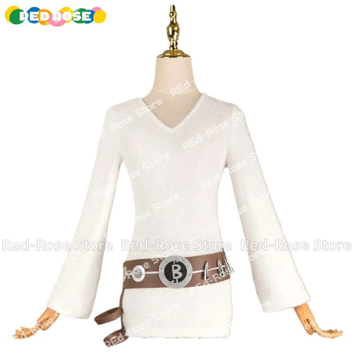 

【Customized 】Game Anime Nami White Dress Cosplay Costume Outfit Halloween Christmas Uniform Suits