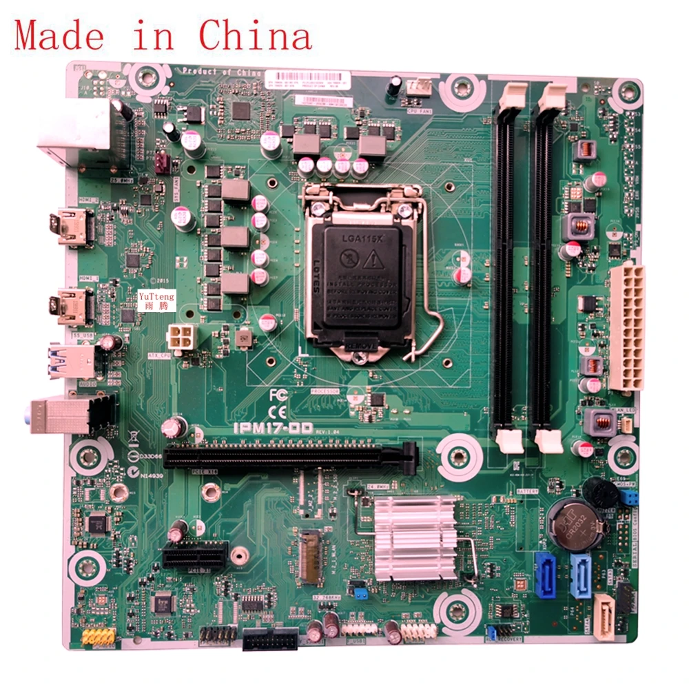 

FOR HP Envy 750 motherboard IPM17-DD motherboard 799929-001 H170 DDR3L memory motherboard 100% test ok send