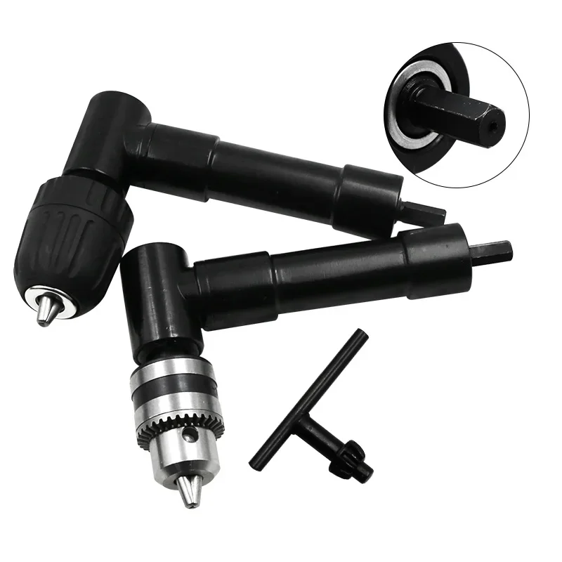 90 degree right-angle bend electric drill extension accessories narrow space punching screws repair helper corner device