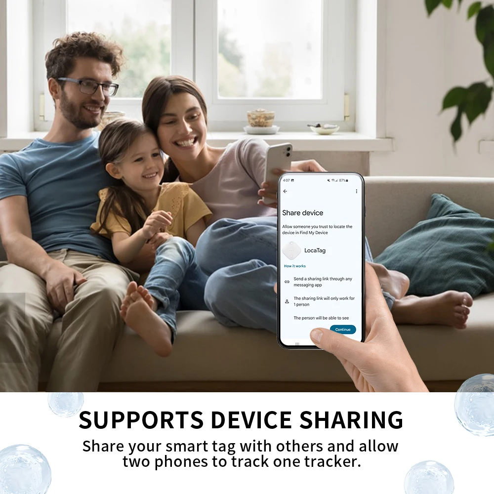 جهاز تتبع نظام تحديد المواقع العالمي بنظام أندرويد مقاوم للماء لـ Google Find Hub App تحديد موقع الصوت للأطفال في السيارة وأمتعة الحيوانات الأليفة GPS العلامة الذكية لـ Pixel Motorola #5