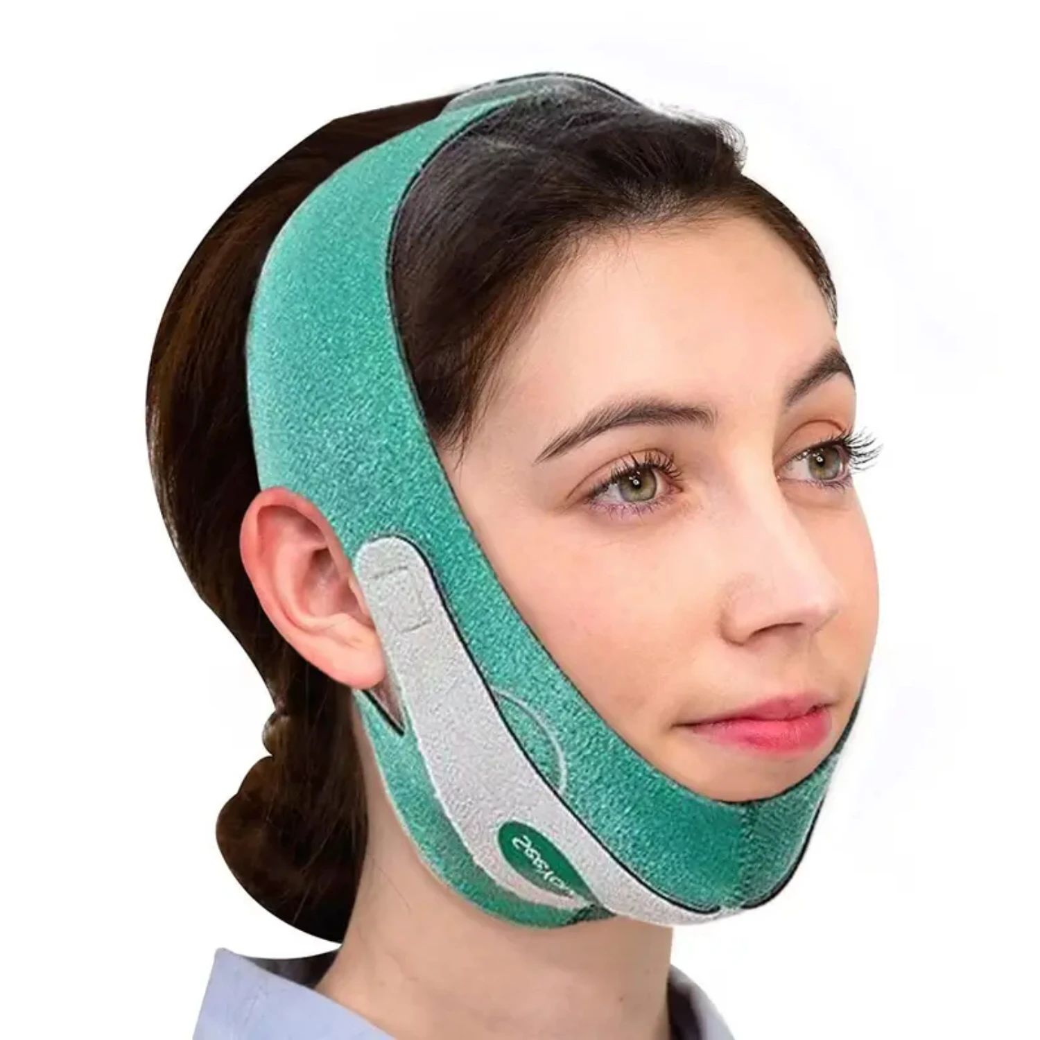 Double Chin Reducer Face Slimming Strap Reusable Heat Generating V Line Face Lift Mask By Back massager Maquina faciales Bioaqua