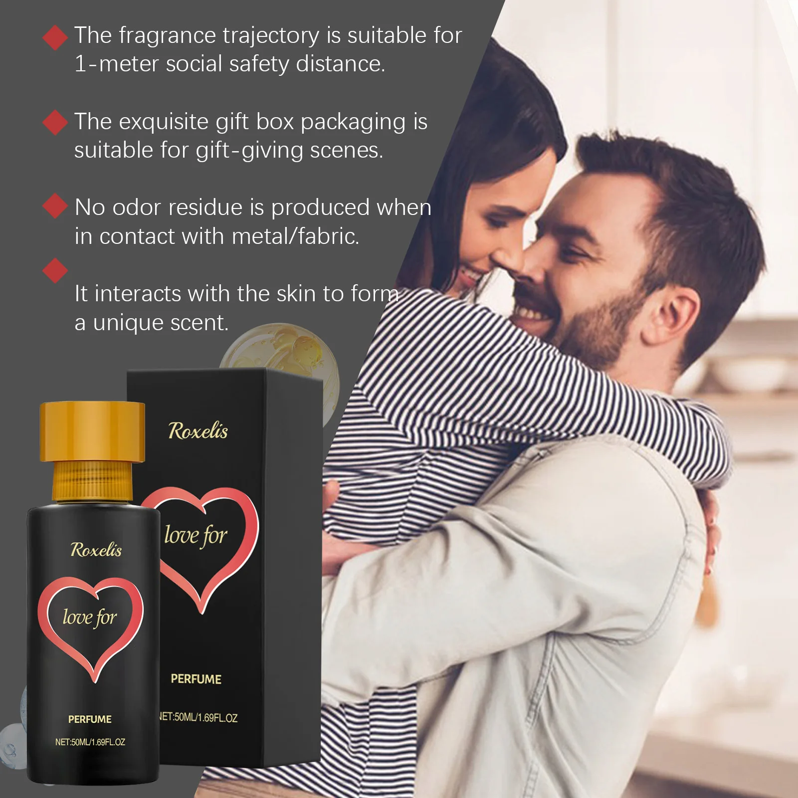 

Flirting Perfume Sexy Lasting Fall In Love Pheromone Seductive Charming Party Dating Refreshing Scent Lover Body Spray