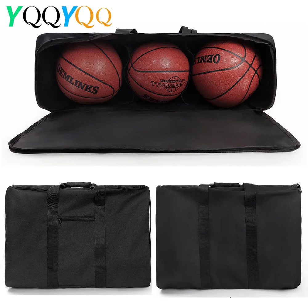 

Сумка для спортивных мячей (1 шт.), большая, вмещает 6 мячей, прочная сумка-органайзер для тренеров и всех видов спорта