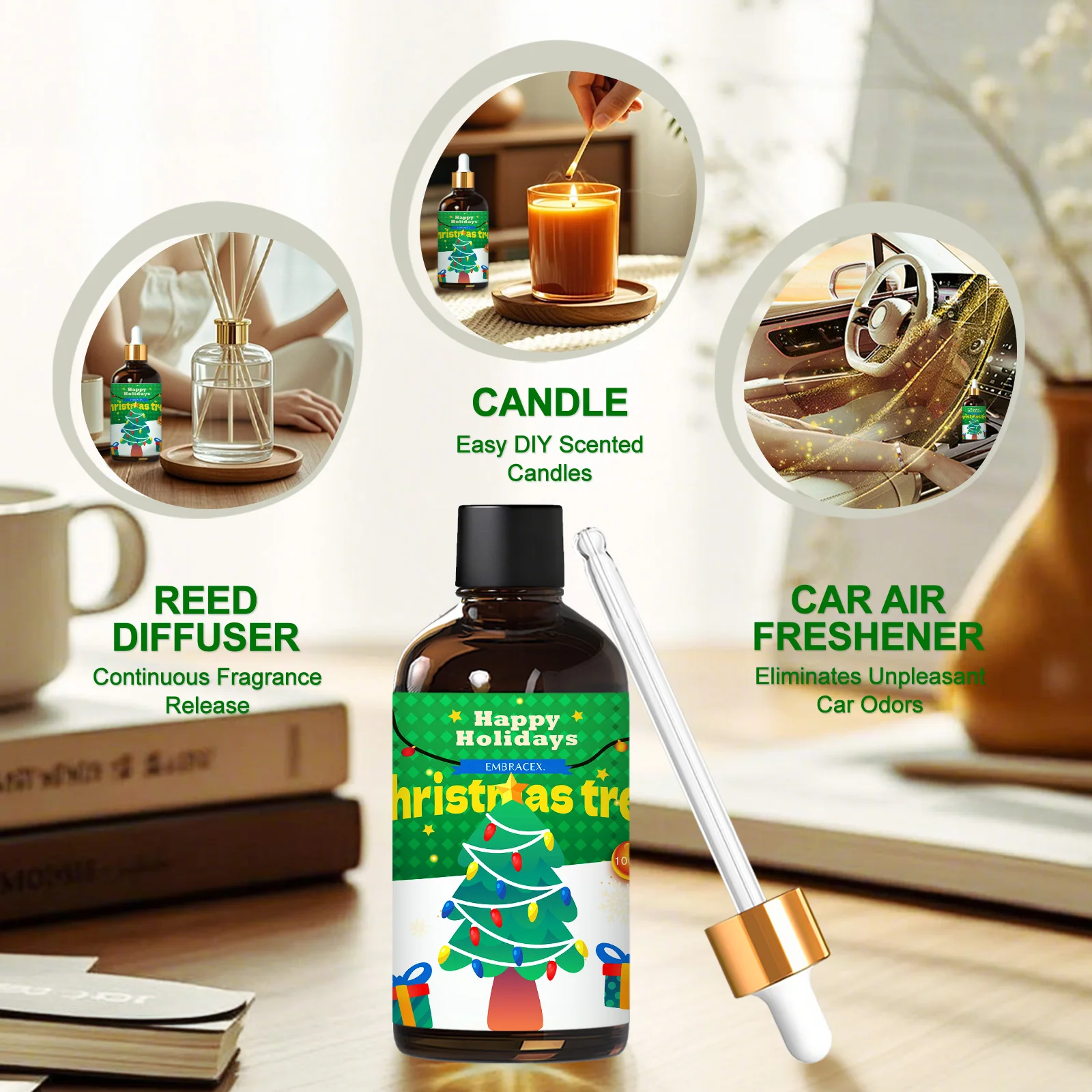 Óleo Essencial de Árvore de Na - Xmas Home Fragrance avaliação e preço