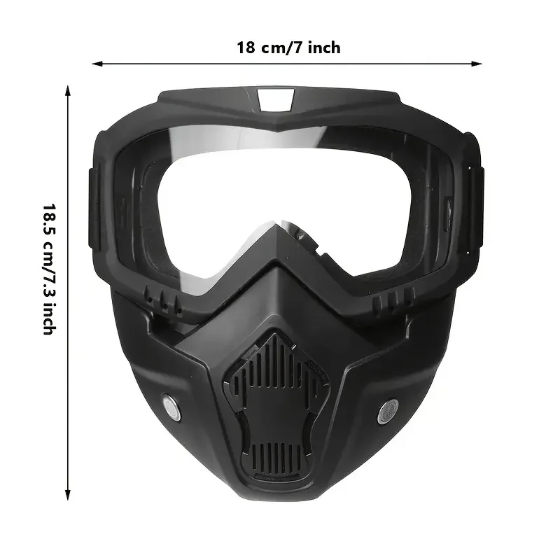 UV Protective Goggles, Windproof Sunglasses, Tactical Helmets, Motorcycle Face Masks For BMX Skiing