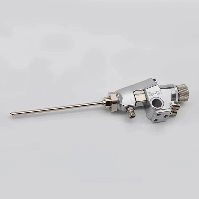 Extended Reach Auto Spray with Angled Nozzle for Pipe/Bottle Internal Coating Industrial Painting Tool