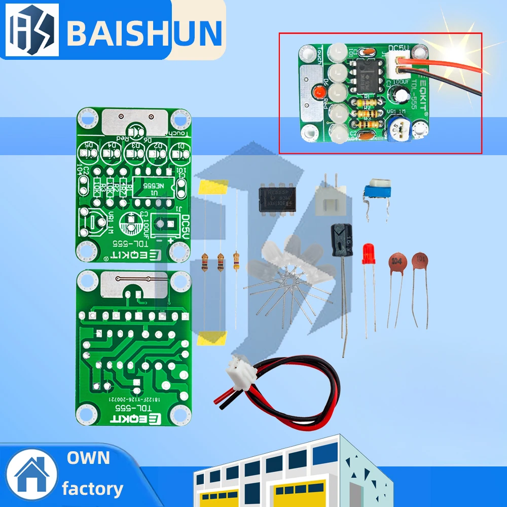 Diy Kit Touch Led L…