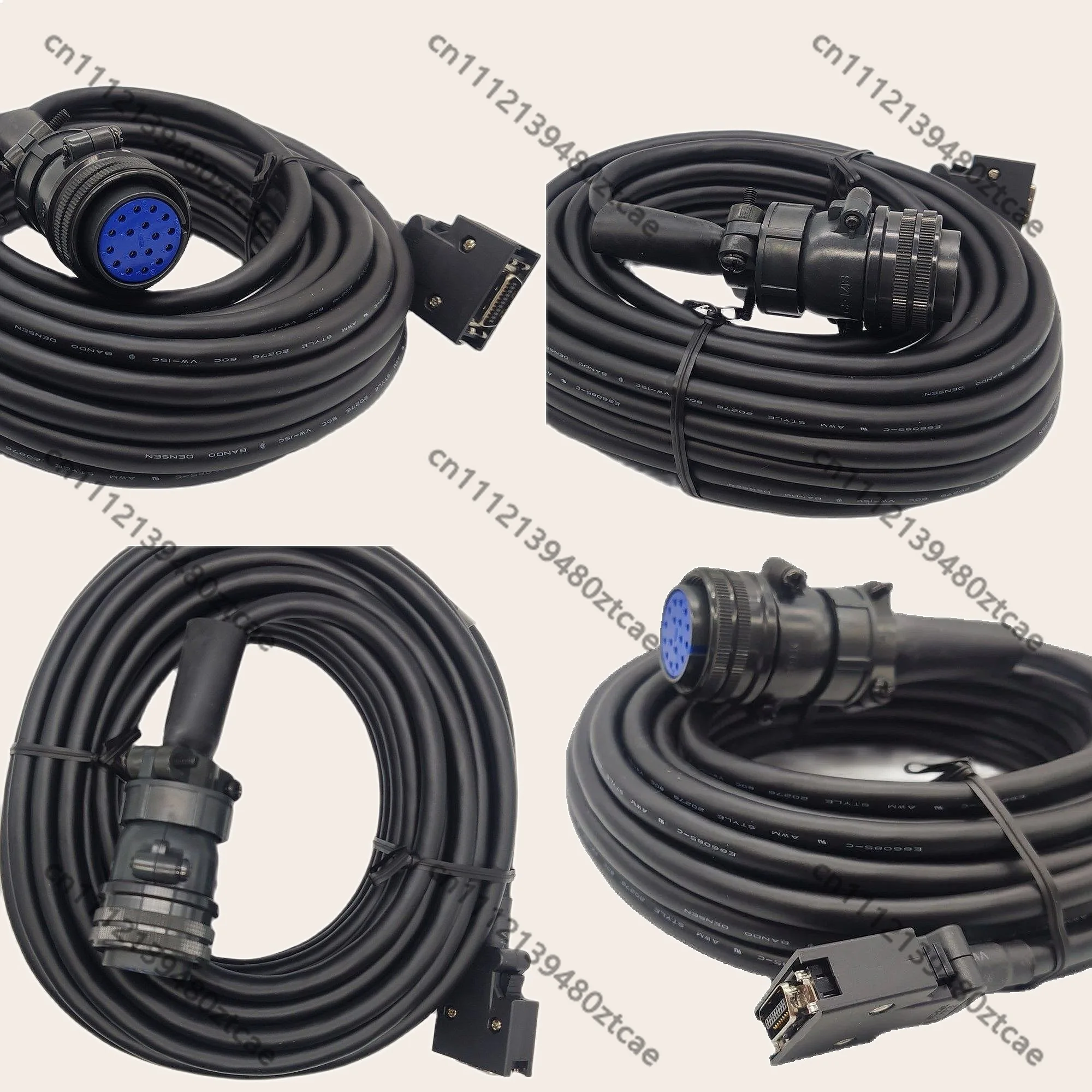Cable Connector MR-JHSCBL10M-L For Servo Motor Encoder 10 Meter High Flexible Durable