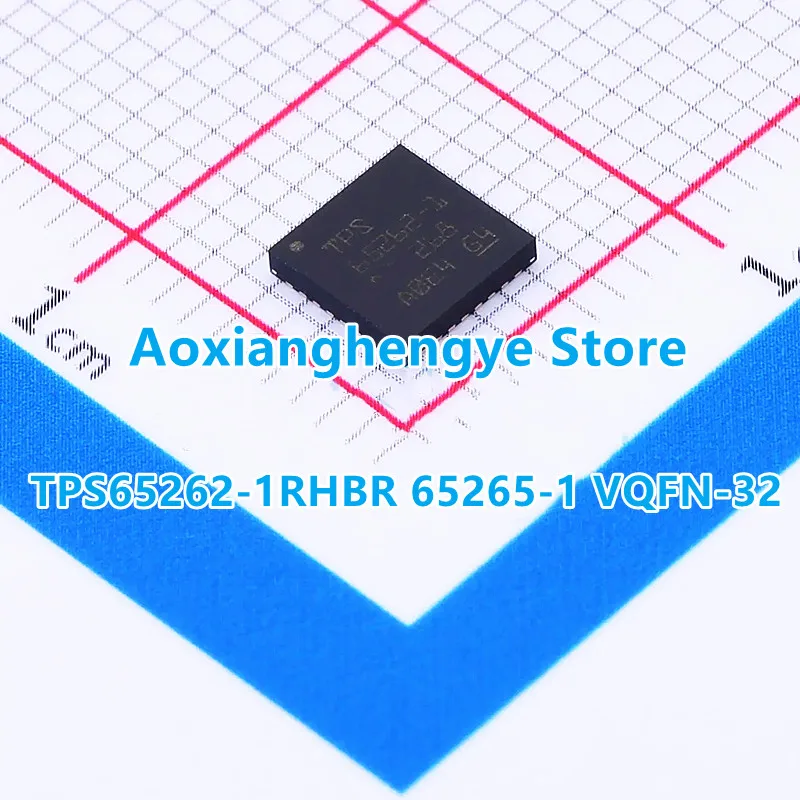 1PCS TPS65262-1RHBR 65262-1 VQFN-32 Switching Voltage Regulators 4.5V to 18V Input 3A /1A/1A Trpl Sync