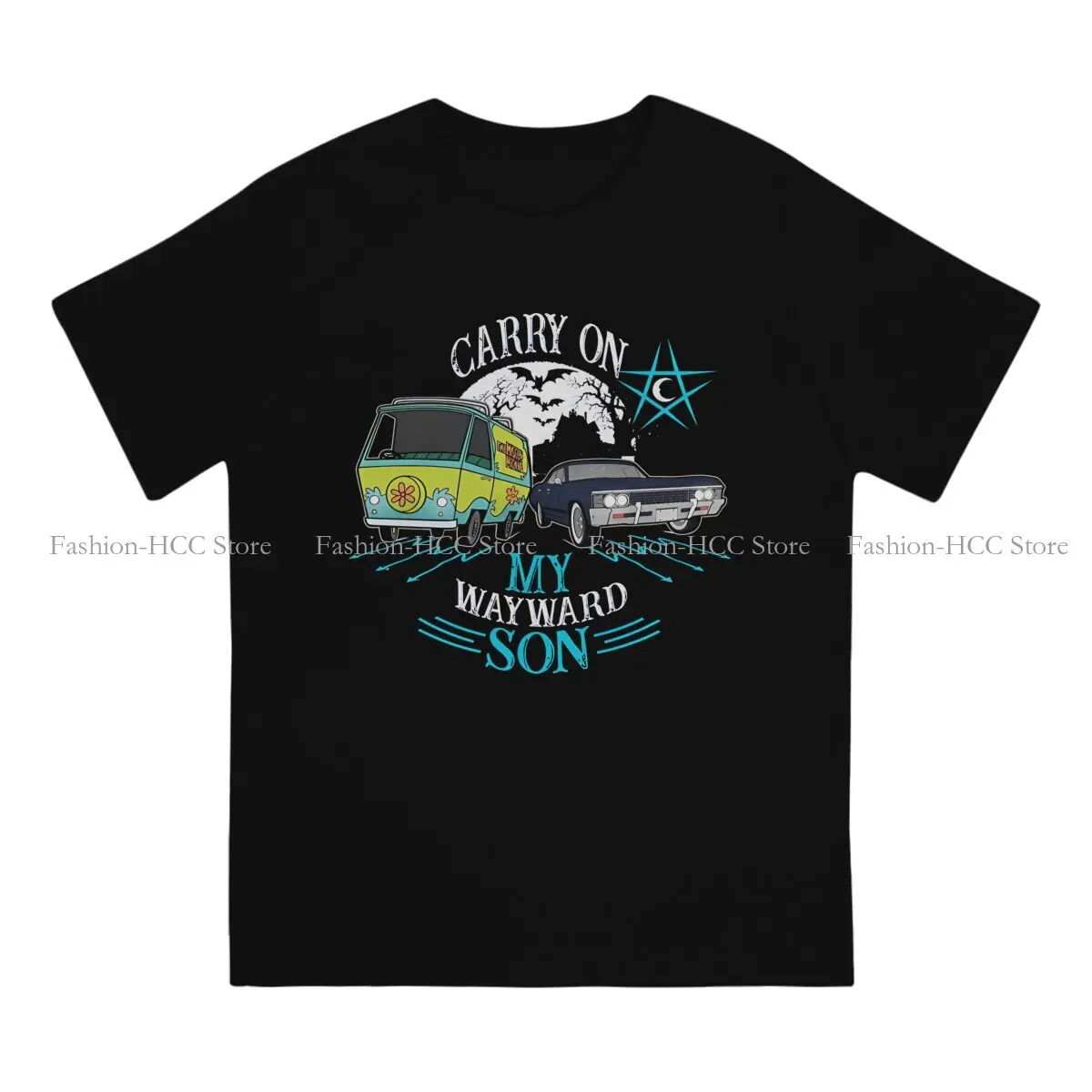 Carry On My Wayward Son (2) Unique TShirt Dean Winchester Supernatural Comfortable New Design Gift Idea  T Shirt Short Sleeve