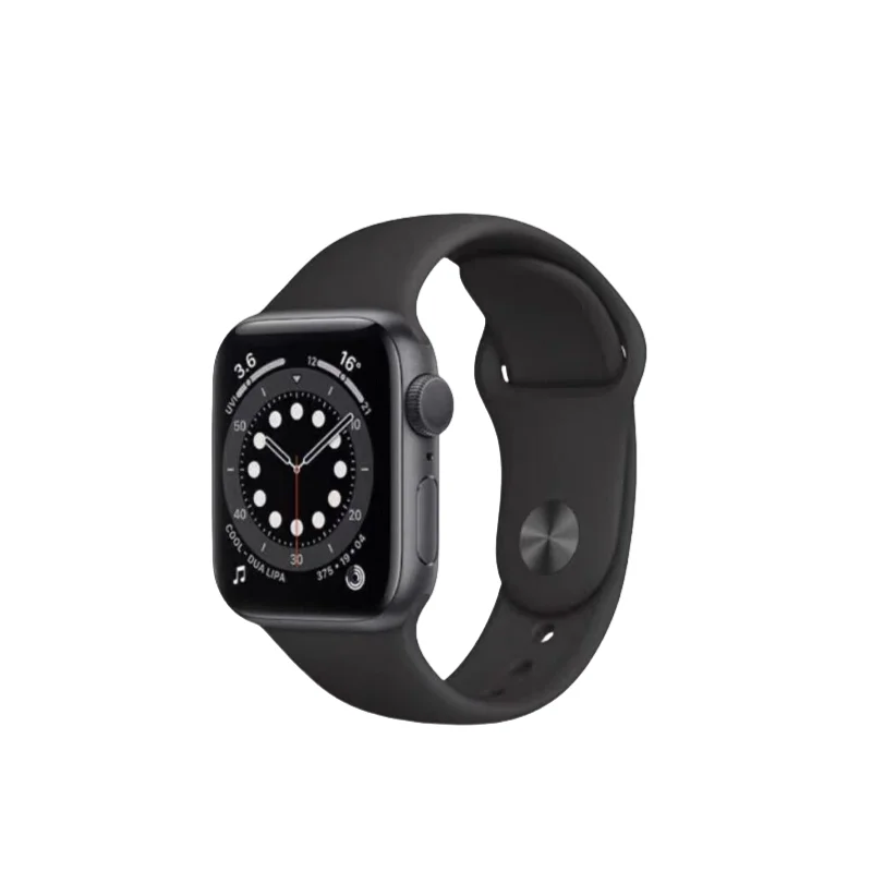 Apple Watch Series 6 Smartwatch 40MM GPS Aluminum with Sport Band (Renewed)