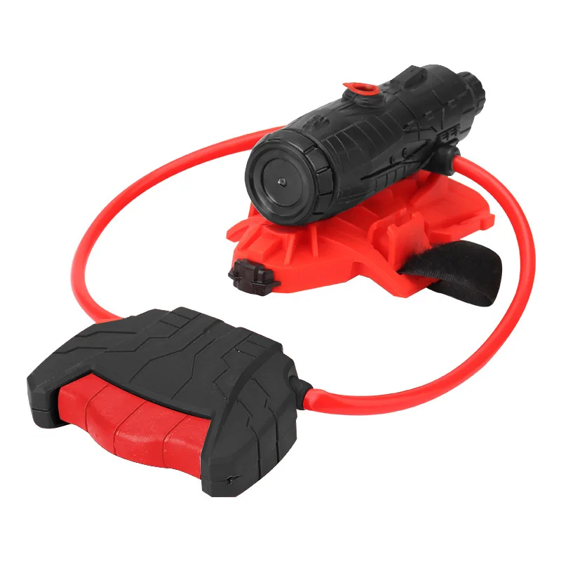 The explosive Spider-Man wrist Glove launcher presses a double-shot water gun for children and adults wearable arm paddling toy