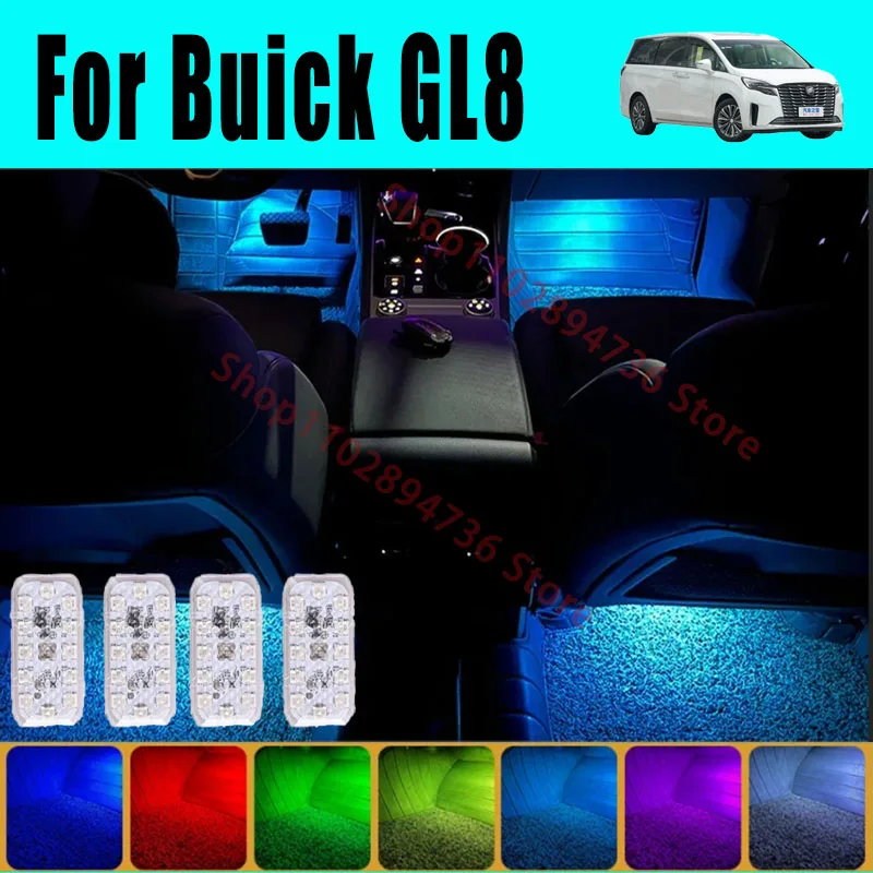 

RGB Footwell Lights Luggage Compartment Car Led HD Seat Lamp For Buick GL8 Car LED Atmosphere Decorative Lamp