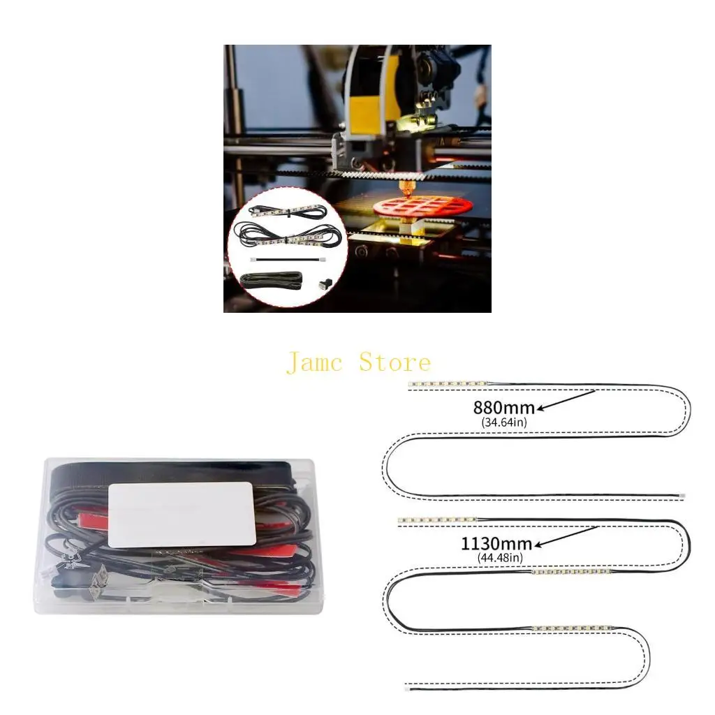 

LX0B Easy Устанавливает полоски холодного белого света для лабораторных P1P P1S LED Enhanceds -печать