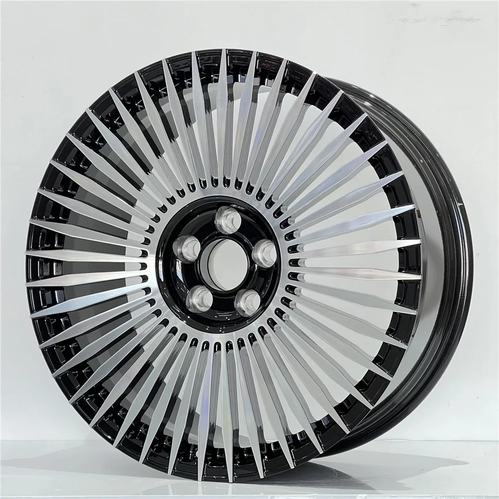 Wheel Forged 5x112 ford F150 18 17 Inch Chrome 6 Holes Go Kart 2 Piece Rims