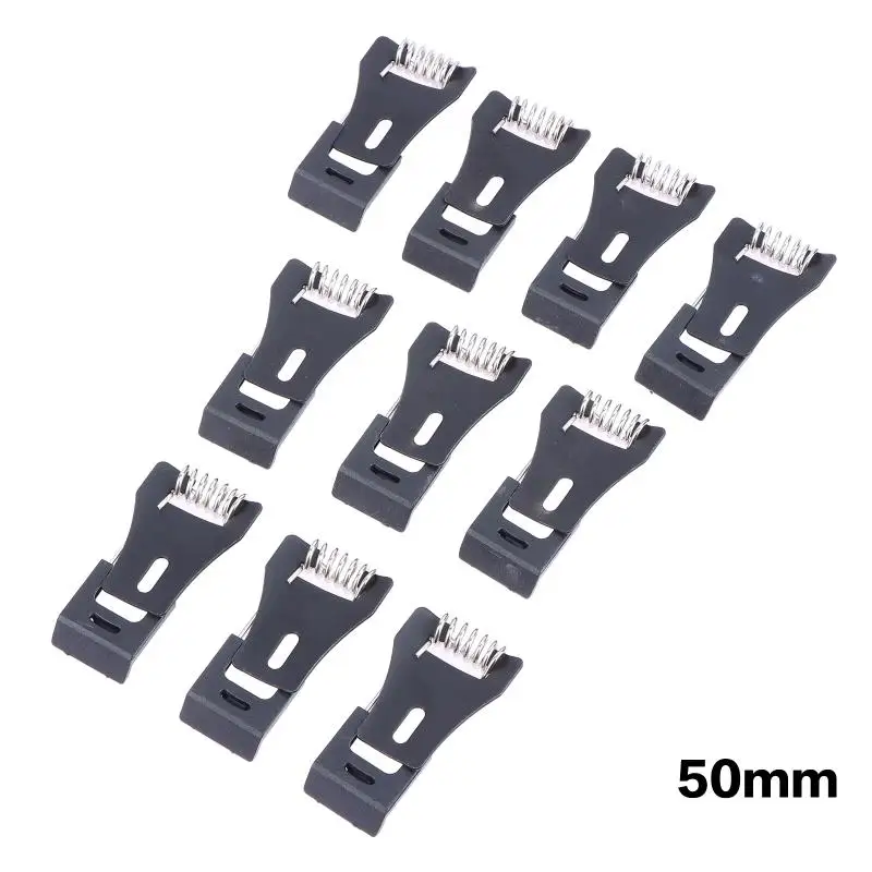 

10Pcs Panel Lamp Spring Clip Downlight Recessed Lighting Accessories Portable Lamp Circlip Mounting Bracket
