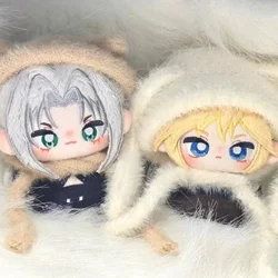 10cm Game Role Cloud Strife Sephiroth Plush Doll Mini Starfish Printed Body Pendant Cosplay Keychain Stuffed Toy Figures Gifts